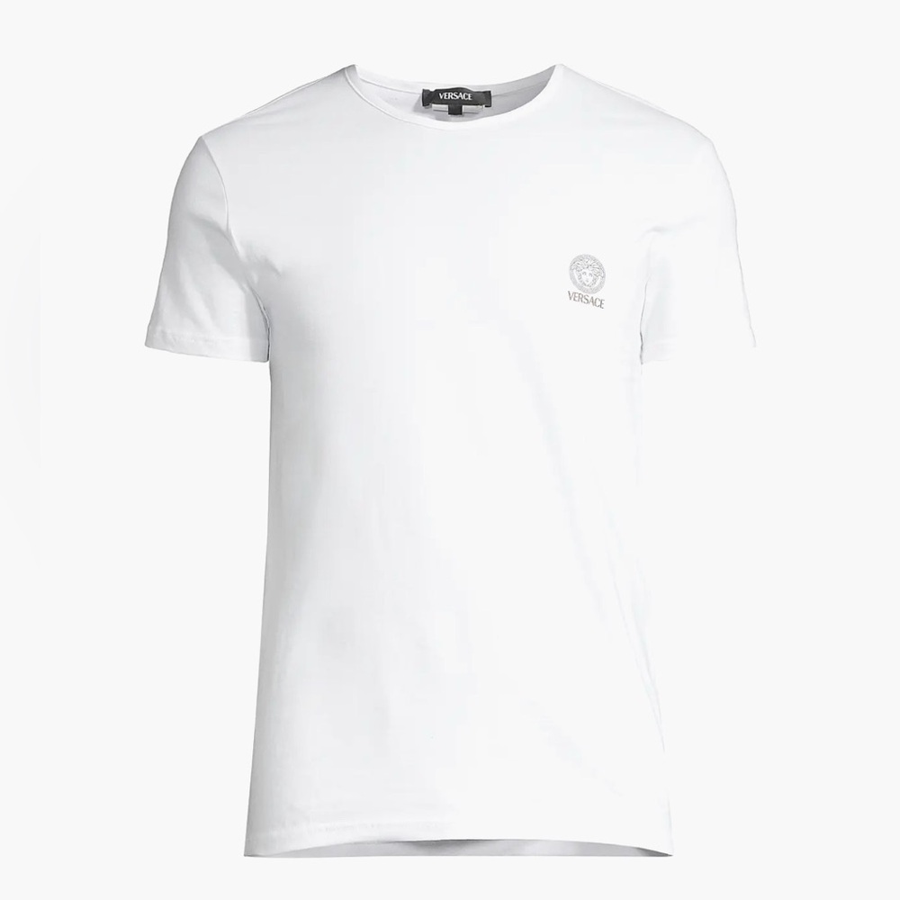 Versace Logo Crewneck T-Shirt
